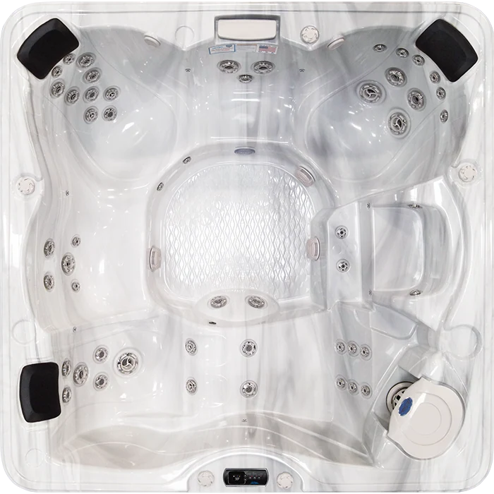 Cal Spas Pacifica Plus PPZ-752L felülnézeti gyártói termékkép