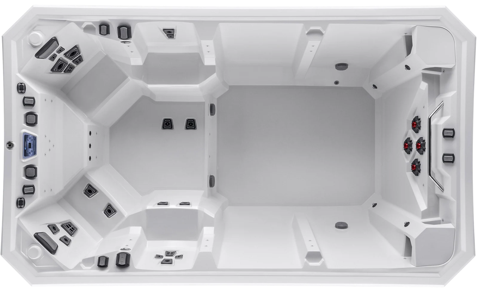 Marquis V150W Swim Spa felülnézeti gyártói termékkép